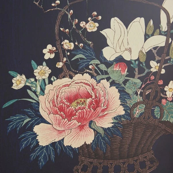 Basket Of Flowers By Ohara Koson Framed Print 7 Basket Of Flowers By Ohara Koson Framed Print - Image 5