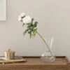Artificial White Cabbage Rose Stem -Home Decoration 30897546