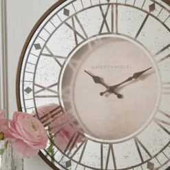 Bates Mirrored Face Wall Clock 12 Bates Mirrored Face Wall Clock -Home Decoration 30898086 alt01