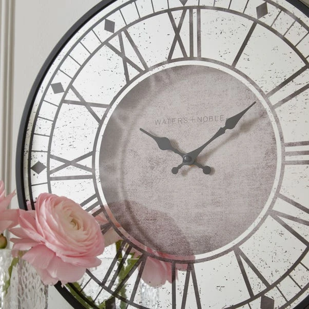 Bates Mirrored Face Wall Clock 4 Bates Mirrored Face Wall Clock - Image 2