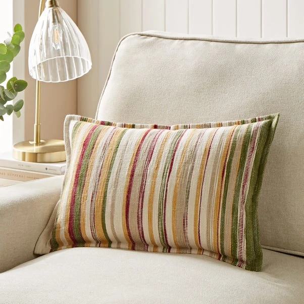 Churchgate Cosby Stripe Rectangular Cushion 3 Churchgate Cosby Stripe Rectangular Cushion