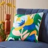 Elements Fieldsley Floral Crewel Square Cushion -Home Decoration 30898209