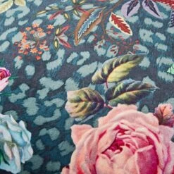 Leopard Floral Square Cushion Cover -Home Decoration 30898314 alt04