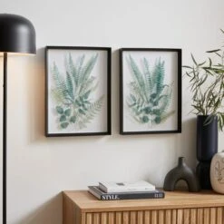 Set Of 2 Fern Framed Prints