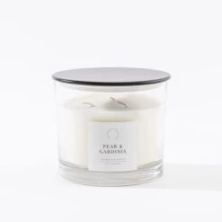 Pear And Gardenia Multi Wick Candle -Home Decoration 30899656 alt03