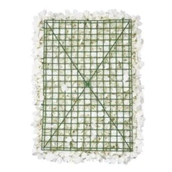 Set Of 2 Artificial Hydrangea Flower Wall Panels -Home Decoration 30901246 alt03