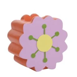 Set Of 2 Raspberry Blossom Flower Candlestick Holders 11 Set Of 2 Raspberry Blossom Flower Candlestick Holders -Home Decoration 30903305 alt04