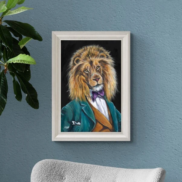 Sir Charles The Lion Framed Print 3 Sir Charles The Lion Framed Print
