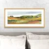 Emerald Horizons Framed Print -Home Decoration 30905890