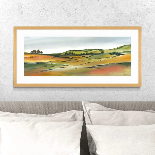 Emerald Horizons Framed Print 3 Emerald Horizons Framed Print