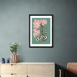 East End Prints Floral Stripe Print By Miho Art Studio 28 East End Prints Floral Stripe Print By Miho Art Studio -Home Decoration 30907661