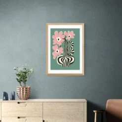 East End Prints Floral Stripe Print By Miho Art Studio 26 East End Prints Floral Stripe Print By Miho Art Studio -Home Decoration 30907662