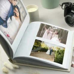 Personalised Gold Heart Couples Square Photo Album -Home Decoration 30908331 alt03