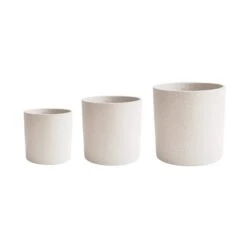Set Of 3 Valetta Terrazzo Plant Pots -Home Decoration 30911856