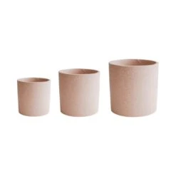 Set Of 3 Valetta Terrazzo Plant Pots -Home Decoration 30911857
