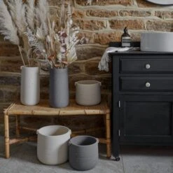 Aurora Terrazzo Handles Tall Vase -Home Decoration 30911864 alt04