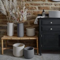 Aurora Terrazzo Handles Tall Vase -Home Decoration 30911866 alt03