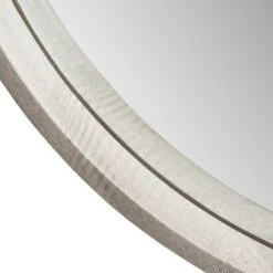 Wood Round Mirror -Home Decoration 30912243 alt04