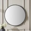 Wood Round Mirror -Home Decoration 30912246