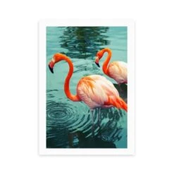 East End Prints Flamingoes Print By Honey Island Studio -Home Decoration 30912897 alt01