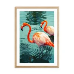 East End Prints Flamingoes Print By Honey Island Studio -Home Decoration 30912903 alt01