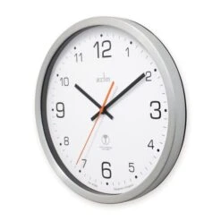 Acctim Atomik Silver Wall Clock -Home Decoration 30913355 alt02