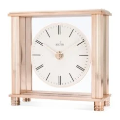 Acctim Shelford Rose Gold Mantel Clock -Home Decoration 30913395 alt02