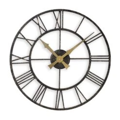 Vintage Skeleton Indoor Outdoor Wall Clock