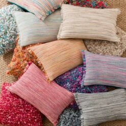 Ava Flatweave Square Cushion -Home Decoration 30920037 alt03