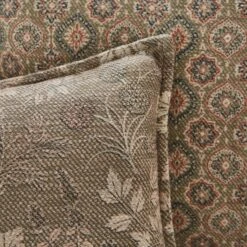 Pack Of Two Global Patterned Square Cushions -Home Decoration 30920974 alt01