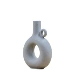 Harben Donut Ceramic Vase -Home Decoration 30921399 alt02