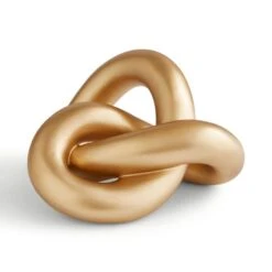 Gold Knot Ornament -Home Decoration 30922888 alt02