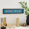 Stay Wild Mirrored Wall Art -Home Decoration 30923047