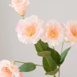 Artificial Peach Lisianthus Stem 8 Artificial Peach Lisianthus Stem -Home Decoration 30923128 alt02