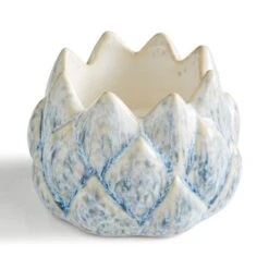 Reactive Glaze Artichoke Tealight Holder -Home Decoration 30923143 alt02