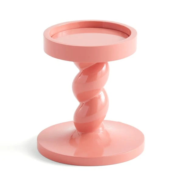 Sophie Robinson Coral Twisted Pillar Candle Holder 5 Sophie Robinson Coral Twisted Pillar Candle Holder - Image 3