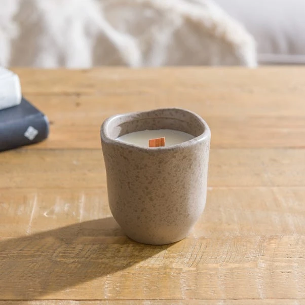 Pink Pepper & Cedarwood Ceramic Crackle Candle 4 Pink Pepper & Cedarwood Ceramic Crackle Candle - Image 2