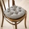 Bistro Cotton Round Seat Pad 2 Bistro Cotton Round Seat Pad -Home Decoration 30923860