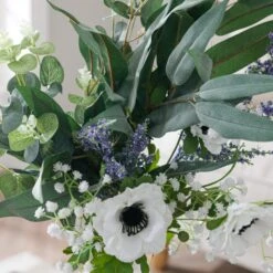 Artificial Anemone & Berries Letterbox Bouquet -Home Decoration 30924334 alt02