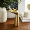 Gold Resin Hand Ornament