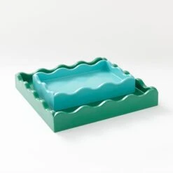 Sophie Robinson Set Of 2 Wavy Edge Trays -Home Decoration 30924497 alt03