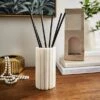 Silk Floral Ribbed Marble Diffuser -Home Decoration 30924503
