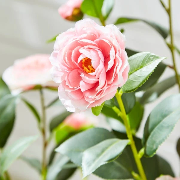 Artificial Rose Tree In Black Plant Pot 4 Artificial Rose Tree In Black Plant Pot - Image 2