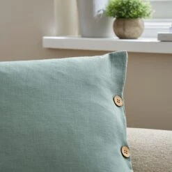 Cotton Linen Square Cushion Cover 35 Cotton Linen Square Cushion Cover -Home Decoration 30927623 alt01