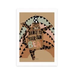 East End Prints Dancing Leopard By Wonder And Rah -Home Decoration 30929070 alt01