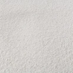 XL Adella Sherpa Ivory Footstool -Home Decoration 30929124 alt04