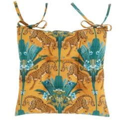 Tropical Leopard Square Seat Pad -Home Decoration 30931845 alt03