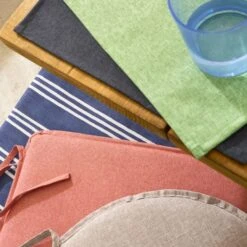 Set Of 2 Water Resistant Seat Pads -Home Decoration 30931880 alt05