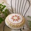 Sun Motif Tufted Seat Pad -Home Decoration 30931906
