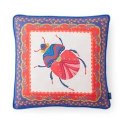 Sophie Robinson Gem Beetle Outdoor Boxed Square Cushion 13 Sophie Robinson Gem Beetle Outdoor Boxed Square Cushion -Home Decoration 30932574 alt05